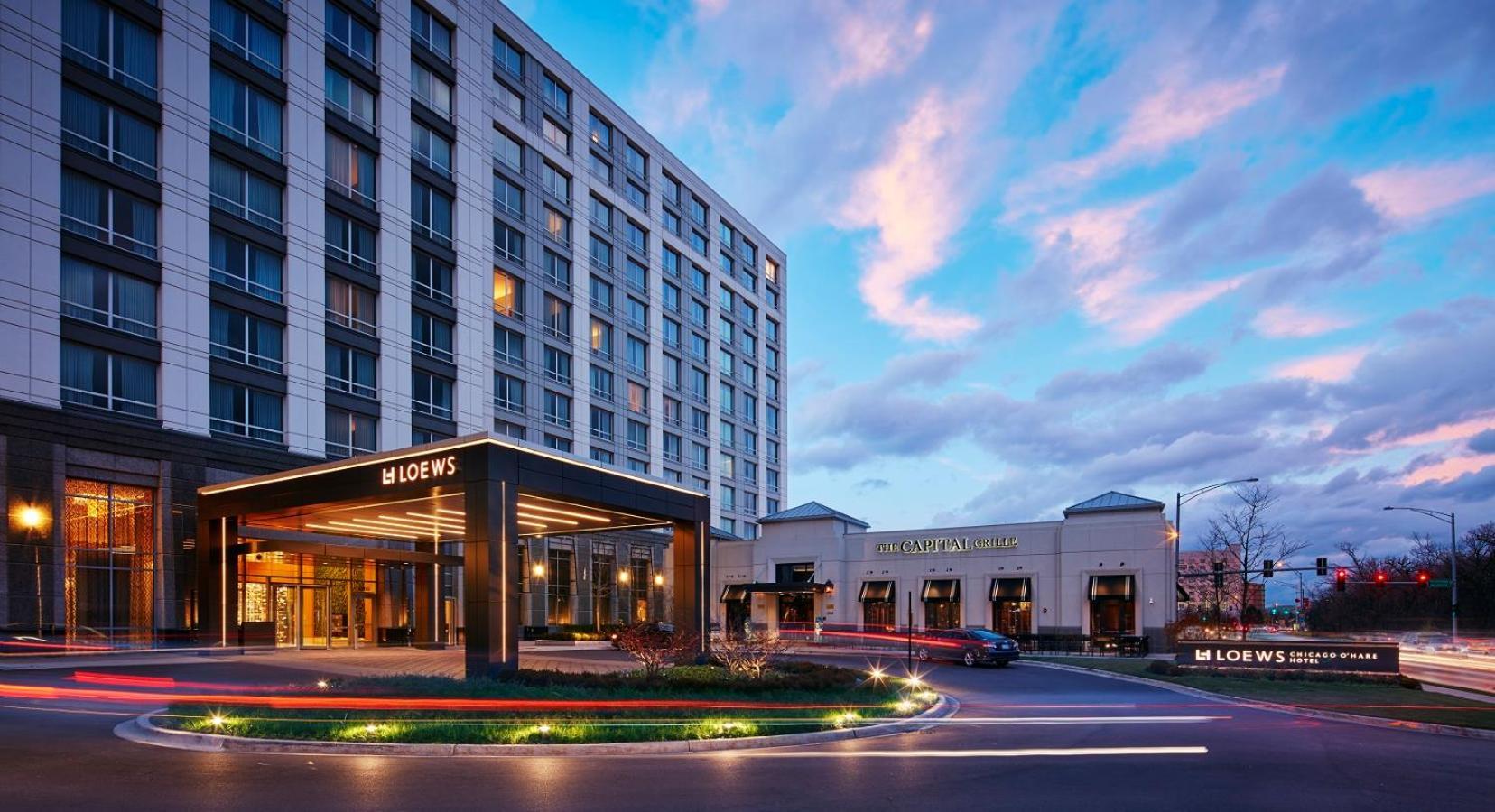 Loews Chicago O'Hare Hotel Роузмънт Екстериор снимка