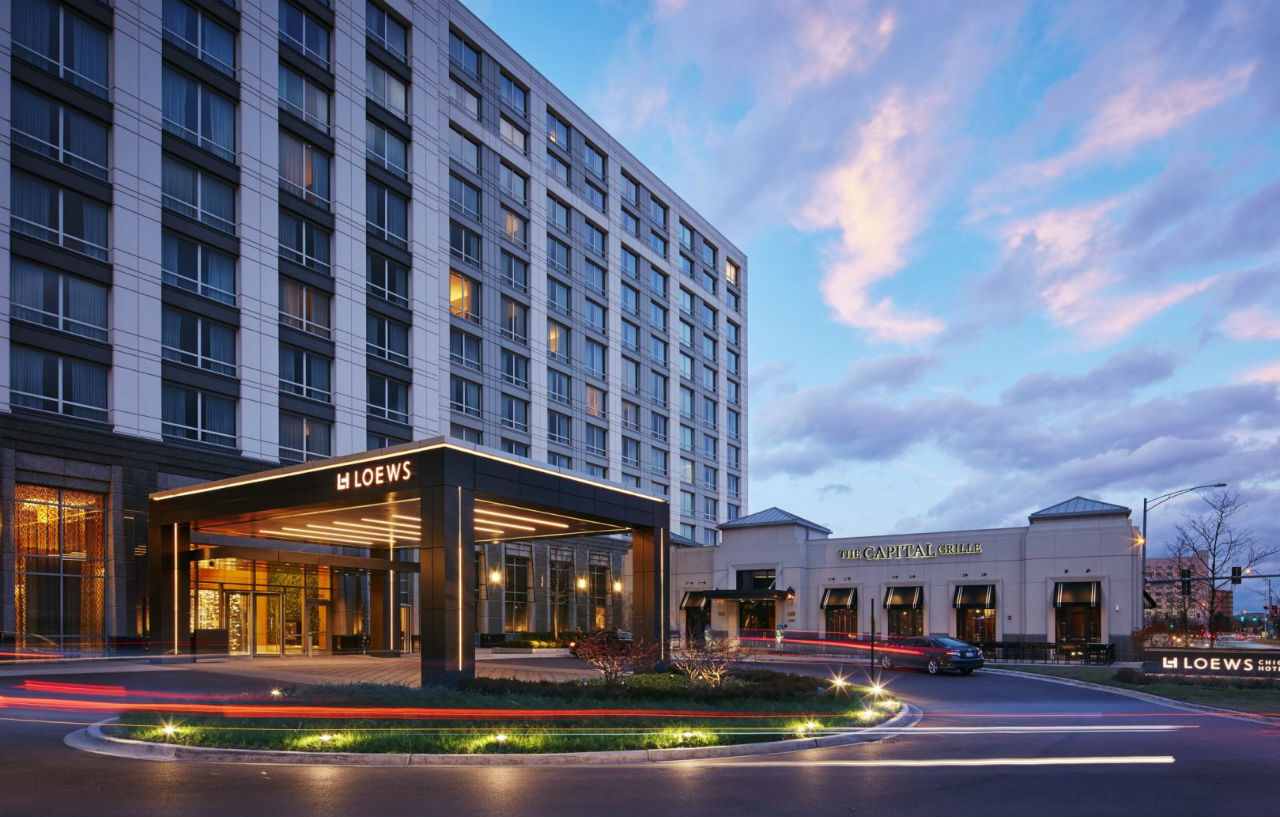 Loews Chicago O'Hare Hotel Роузмънт Екстериор снимка