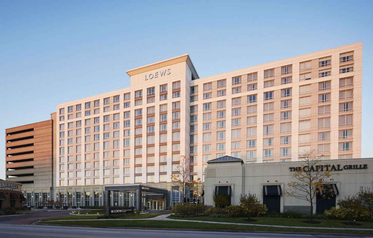 Loews Chicago O'Hare Hotel Роузмънт Екстериор снимка